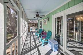 Oak Island Home with Yard Less Than 1 Mi to the Beach!